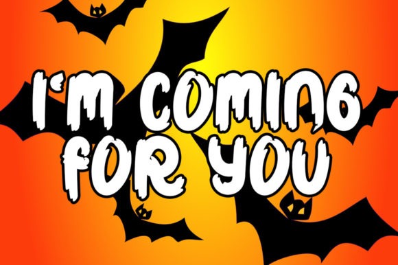 24 Halloween ABC Fonts for Spooky Alphabet Designs 64 Halloween ABC fonts with bats and spooky text