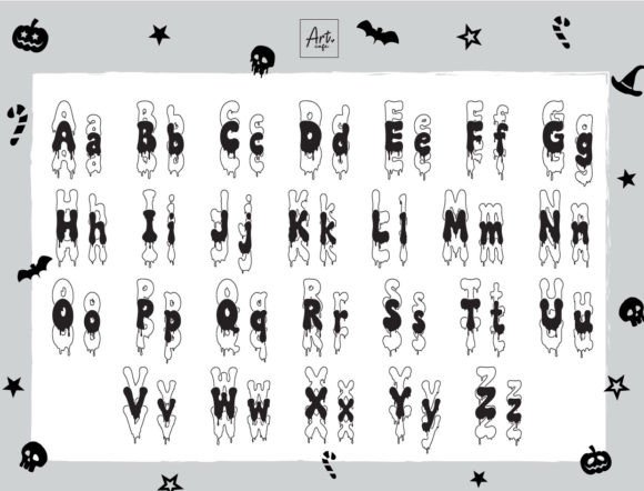Spooky Font Alphabet: 33 Best Halloween Styles for 2026 35 Halloween Spooky Fonts 99475072 2 580x442 1