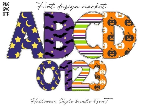 24 Halloween ABC Fonts for Spooky Alphabet Designs 22 24 Halloween ABC fonts for spooky alphabet designs