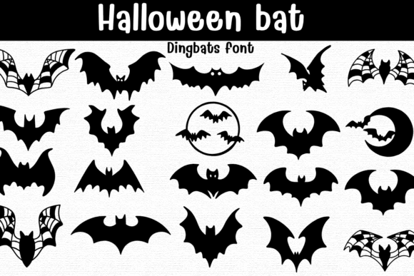 44 Spooky Halloween Alphabet Fonts for Posters and Crafts 63 Halloween bat 1 Fonts 128160119 1 1 580x387 1