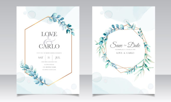 Garden Party Invite Template: 28 Beautiful Floral Designs 32 Elegant garden party invitation with floral accents and geometric design.
