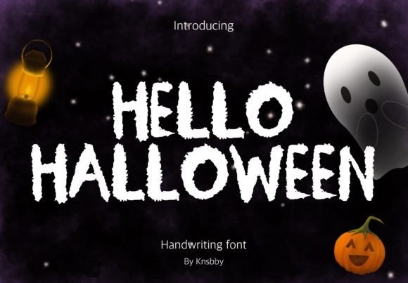 34 Halloween Lettering Fonts: Creepy Hand-Drawn Style 80 Halloween lettering fonts featuring the Hello Halloween font.