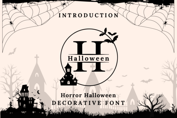 35 Best Bold Halloween Fonts with Heavy, Spooky Lettering 26 Bold Halloween font design featuring spooky elements like bats and haunted houses. โ bold Halloween fonts