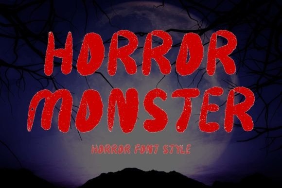 22 Creepy ABC Fonts for Posters, Stickers, & Classrooms 34 Horror Monster Fonts 75808427 1 1 580x387 3