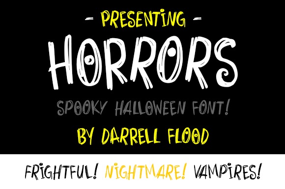 22 Creepy ABC Fonts for Posters, Stickers, & Classrooms 57 Horrors Fonts 17684739 1 1 580x386 1