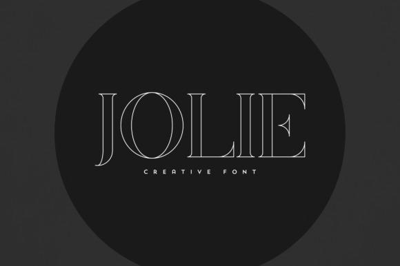 25 Best Canva Fonts for Professional Branding Design 7 Jolie font showcasing minimalist serif design for professional branding — Canva fonts for professional branding