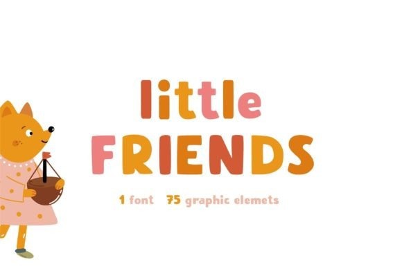 Little Friends Handwriting Font — Fun Handwriting Fonts Fun Handwriting Fonts for kids worksheets featuring Little Friends font