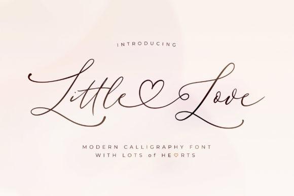 21 Free Calligraphy Fonts for Elegant Wedding Invitations 13 Little Love modern calligraphy font for wedding invitations — calligraphy fonts