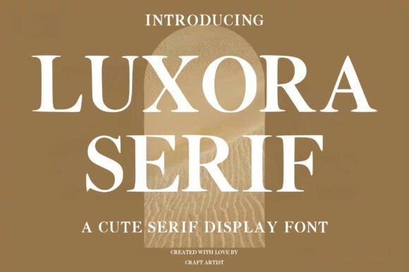 19 Wedding Fonts in Canva for Elegant Invitation Designs 14 Luxora Serif font introduction for elegant wedding invitations — wedding fonts in Canva