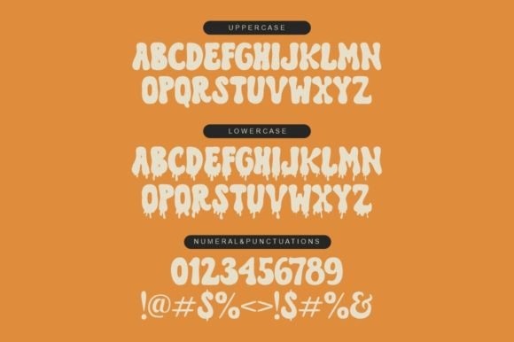 24 Halloween ABC Fonts for Spooky Alphabet Designs 60 24 Halloween ABC fonts featuring Monster Halloween by Reyrey