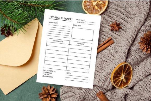 14 Top Printable Craft Project Planner Templates for Makers 5 Printable craft project planner template with sections for milestones, action — printable craft project planner templates
