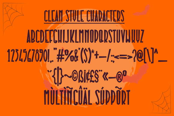 44 Spooky Halloween Alphabet Fonts for Posters and Crafts 34 Pumpkinos Fonts 5137058 7 580x387 2