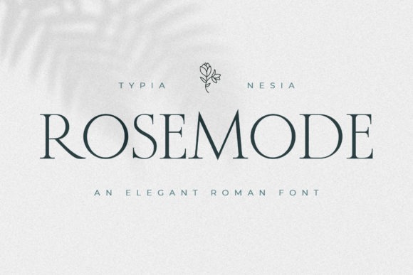 16 Wedding Card Fonts for Elegant Invitation Designs 30 Rosemode wedding card font showcasing elegant serif design. — wedding card fonts