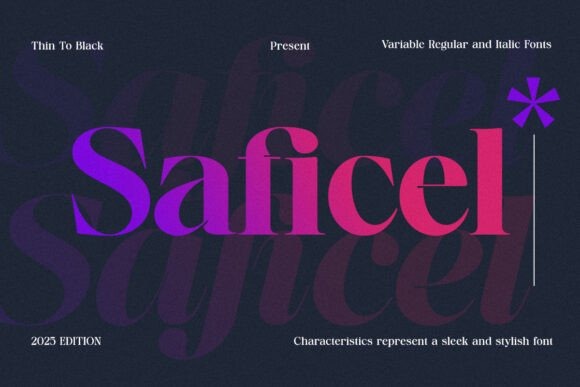 Canva Fonts: Saficel 21 Canva Fonts for Clean Professional Designs featuring Saficel font styles.