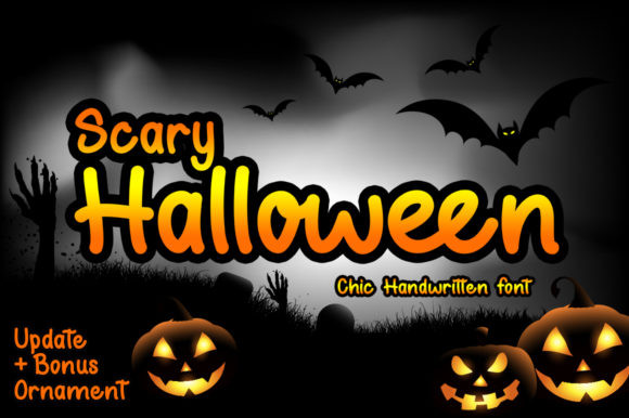 28 Halloween Fonts for Stickers & Labels That Print Clearly 36 Scary Halloween Fonts 17939777 580x386 1