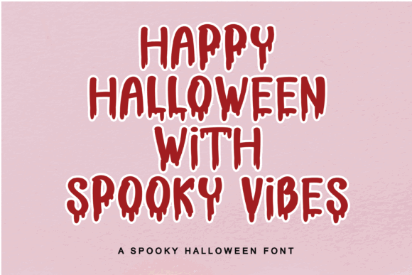44 Spooky Halloween Alphabet Fonts for Posters and Crafts 44 Halloween greeting with dripping letters and spooky vibes.