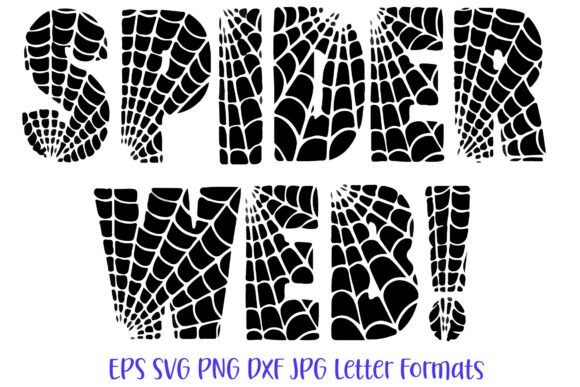 34 Halloween Lettering Fonts: Creepy Hand-Drawn Style 28 Halloween lettering fonts featuring a spider web design