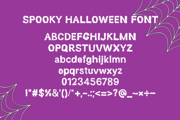 22 Creepy ABC Fonts for Posters, Stickers, & Classrooms 51 Spooky Halloween Fonts 74104867 5 580x387 1