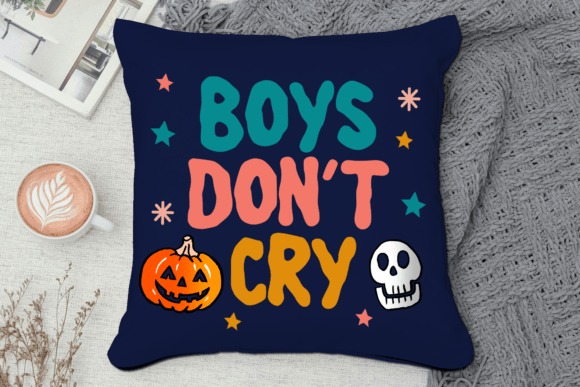34 Halloween Lettering Fonts: Creepy Hand-Drawn Style 54 Halloween lettering fonts on a decorative pillow featuring playful text and Halloween icons.