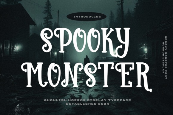 34 Halloween Lettering Fonts: Creepy Hand-Drawn Style 55 Halloween lettering fonts featuring Spooky Monster typeface