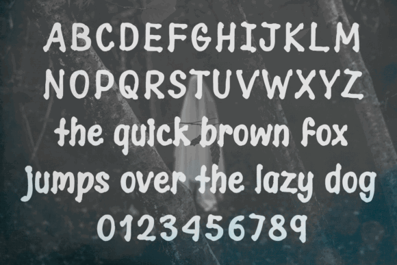 44 Spooky Halloween Alphabet Fonts for Posters and Crafts 65 Spooky Halloween alphabet font showcasing uppercase and lowercase letters with a creepy design.