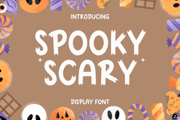 34 Halloween Lettering Fonts: Creepy Hand-Drawn Style 68 Halloween lettering fonts featuring Spooky Scary display font