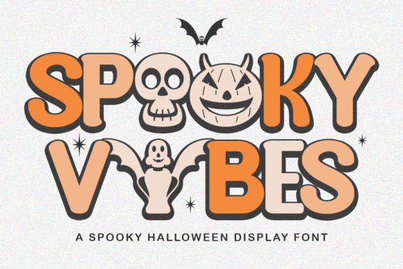 39 Quirky Halloween Fonts for Playful Spooky Designs 12 Spooky Vibes Fonts 77762755 580x387 1
