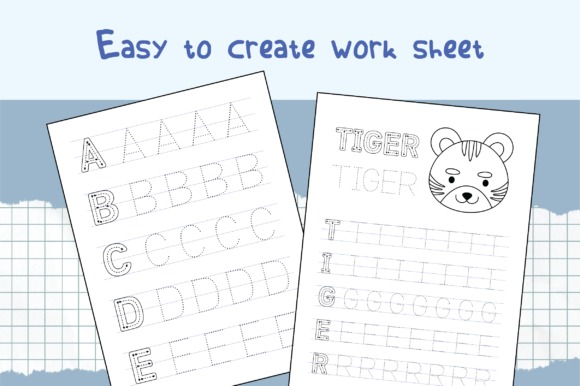 Fun Handwriting Fonts Printable handwriting worksheet featuring dotted letters for tracing practice. — Fun Handwriting Fonts