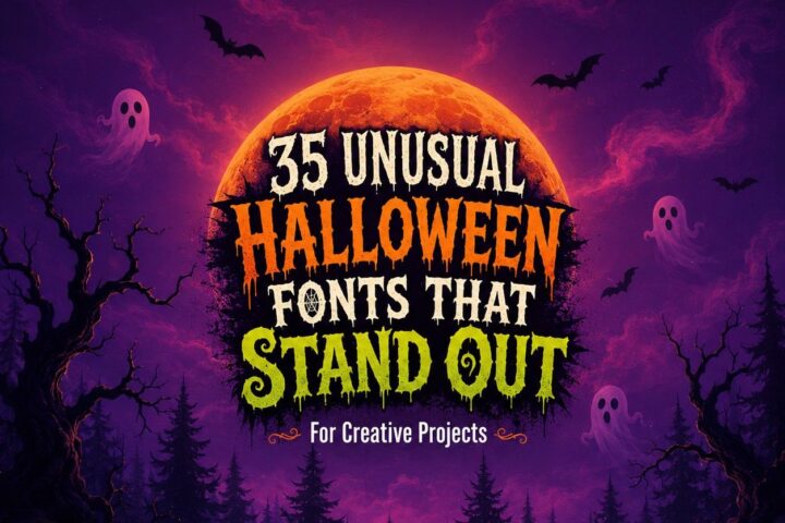 Unusual Halloween Fonts 35 Creative Picks for Standout Designs