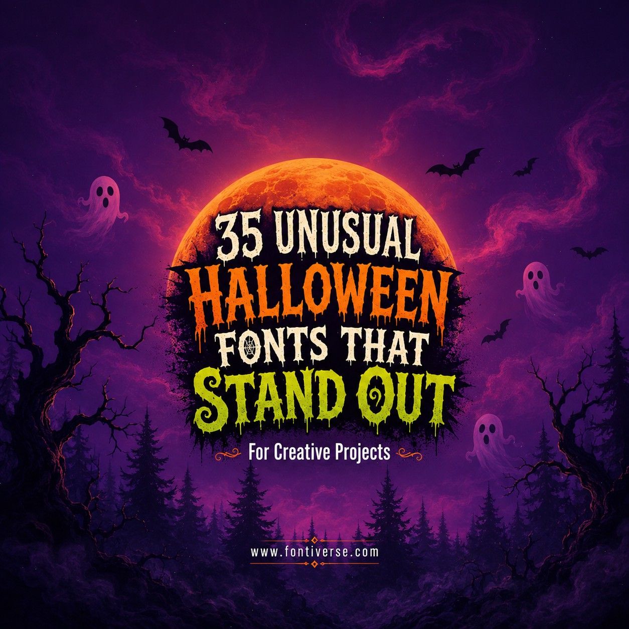 Unusual Halloween Fonts 35 Creative Picks for Standout Designs