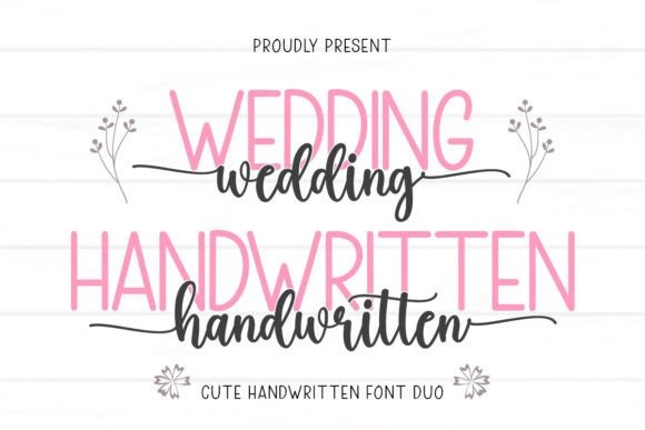 16 Wedding Card Fonts for Elegant Invitation Designs 2 Wedding Handwritten font duo for elegant invitations — wedding card fonts