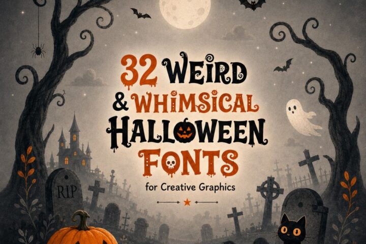 Weird Halloween Fonts 32 Whimsical Picks for Creative Designs