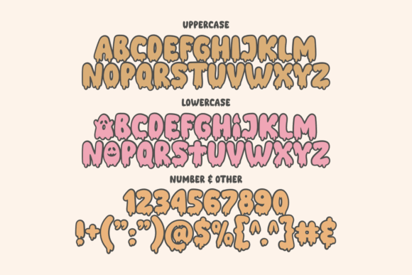 44 Spooky Halloween Alphabet Fonts for Posters and Crafts 58 Playful Halloween-themed alphabet with uppercase, lowercase, and numbers.