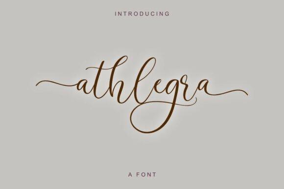Athlegra Calligraphy Font — fancy calligraphy fonts Fancy calligraphy font Athlegra for luxury wedding invitations — fancy calligraphy fonts
