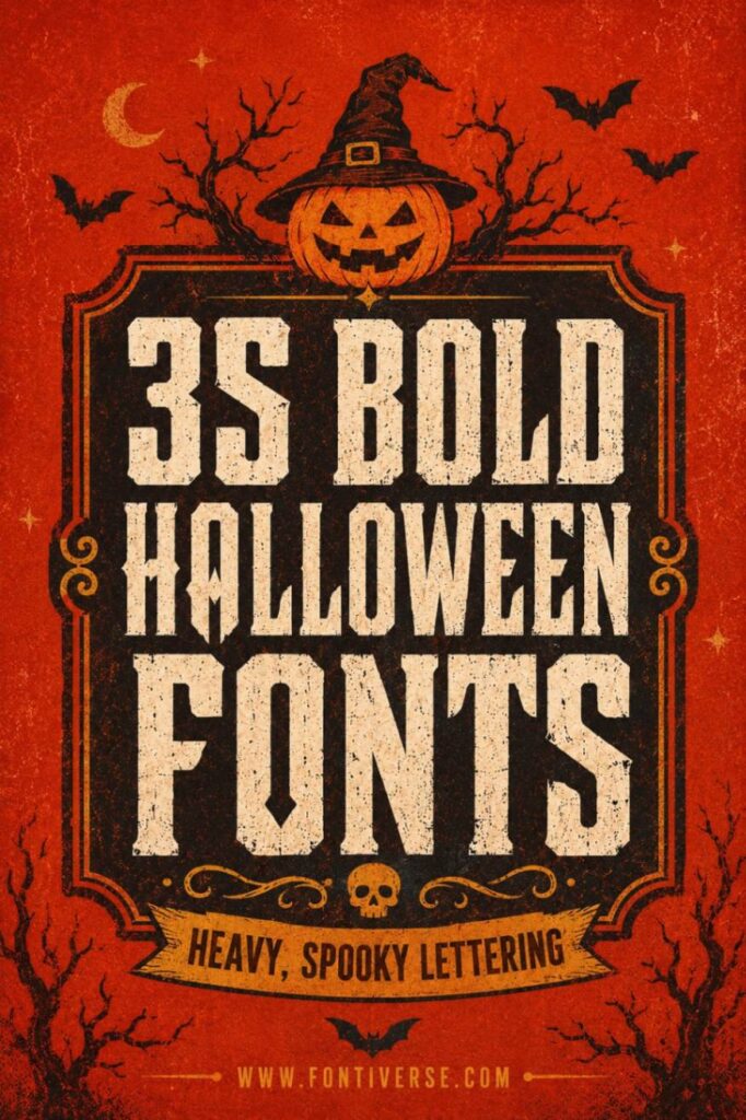 35 Best Bold Halloween Fonts with Heavy, Spooky Lettering 55 azx970mwob 1