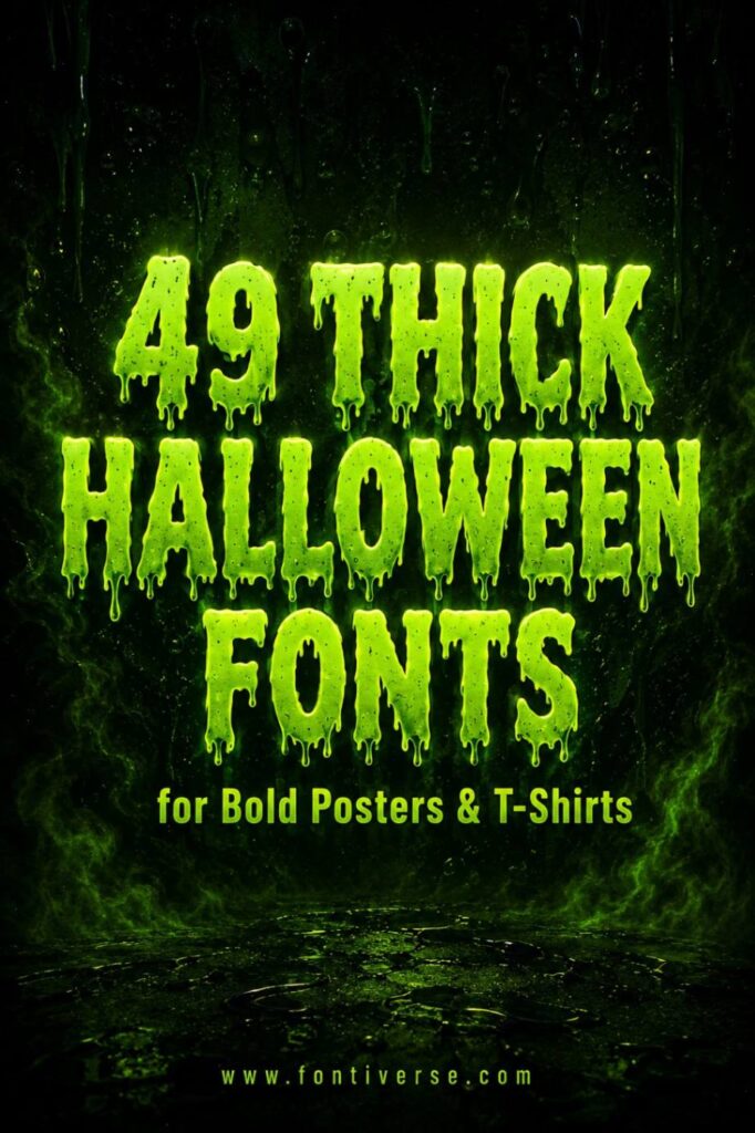 49 Thick Halloween Fonts for Bold Posters and T-Shirts 71 eph4x5nj7n 1
