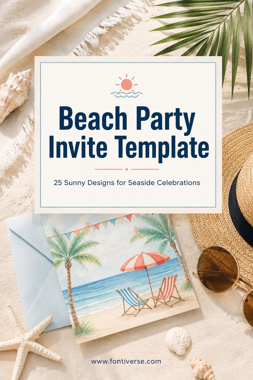 Beach Party Invite Template: 25 Best Sunny Designs 29 fguzz00mcn 1