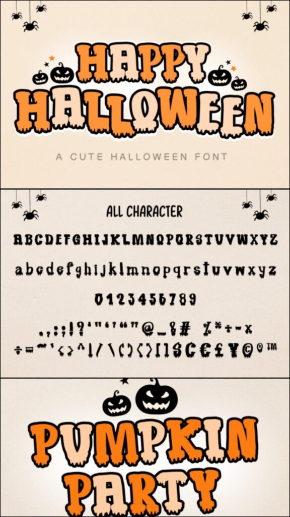 45 Chunky Halloween Fonts for Cricut and Canva Projects 28 gandr collage 2026 08 05T062519.582 1