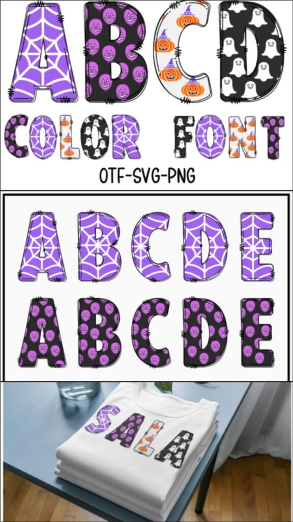 28 Halloween Fonts for T-Shirt Designs & POD 19 gandr collage 2026 08 05T070045.152 1