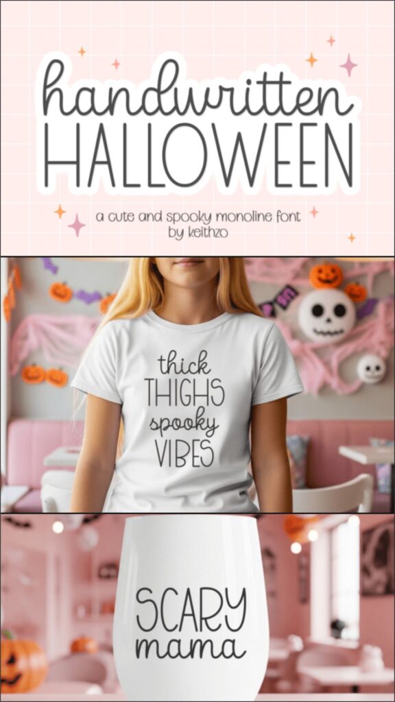 28 Halloween Fonts for T-Shirt Designs & POD 23 gandr collage 2026 08 05T070302.737 1