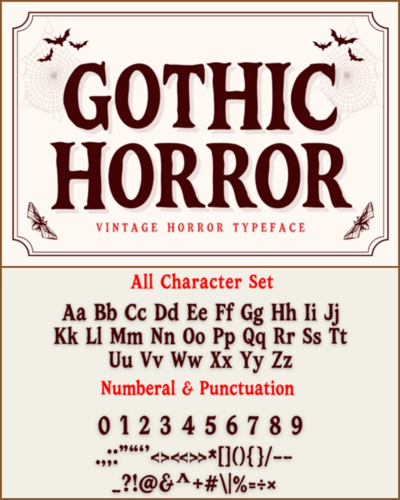34 Halloween Lettering Fonts: Creepy Hand-Drawn Style 2 gandr collage 2026 08 09T185500.193