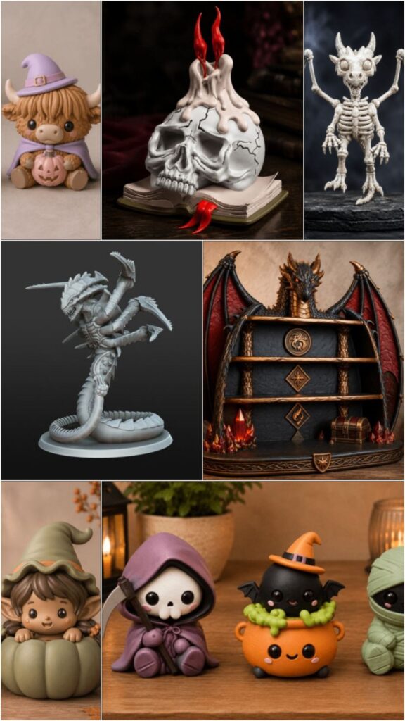 Miniature Figurines for DIY Gifts — DIY 3D printed gifts DIY 3D printed gifts featuring various miniature figurines.