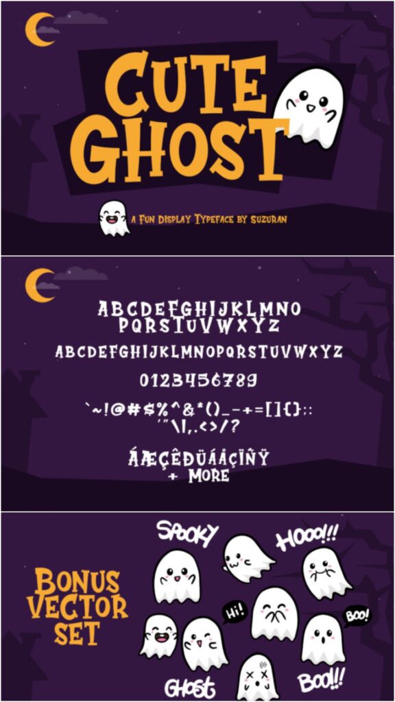 28 Halloween Fonts for Stickers & Labels That Print Clearly 17 gandr collage 71