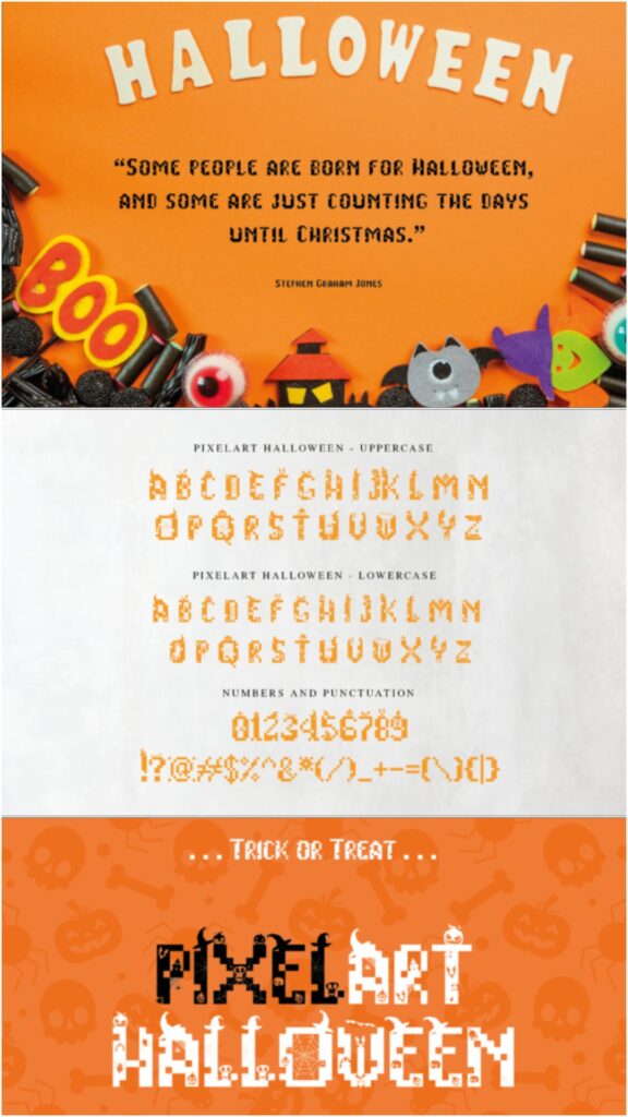 28 Halloween Fonts for Stickers & Labels That Print Clearly 47 gandr collage 73