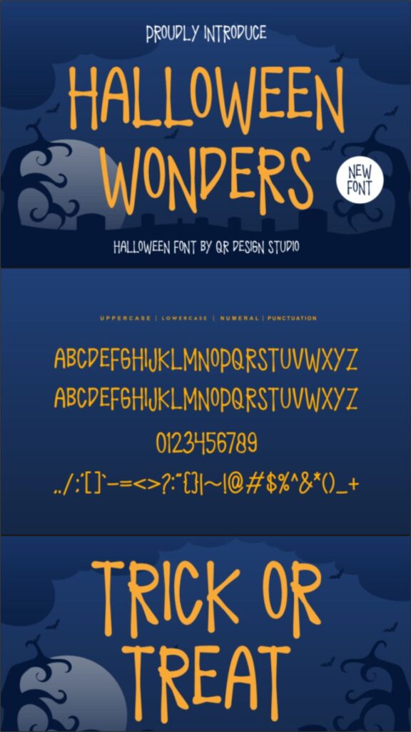 25 Cute Halloween Bubble Fonts for Playful Designs 23 gandr collage 83 1