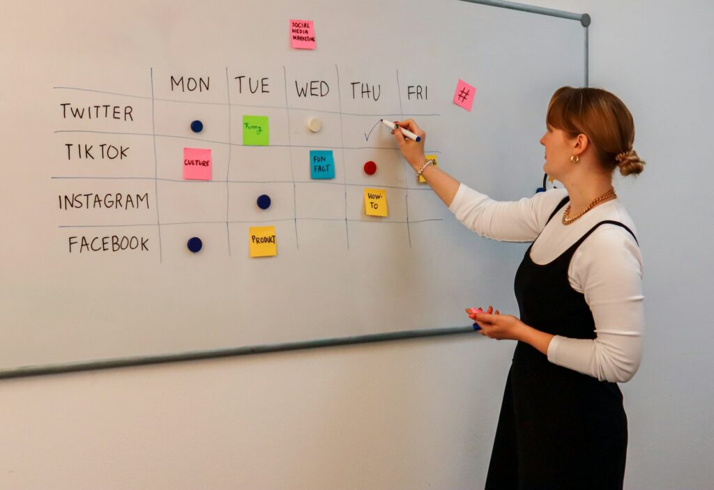 10 Best Google Sheets Social Media Calendars for Brands 10 walls io d3GSKskEVpI unsplash