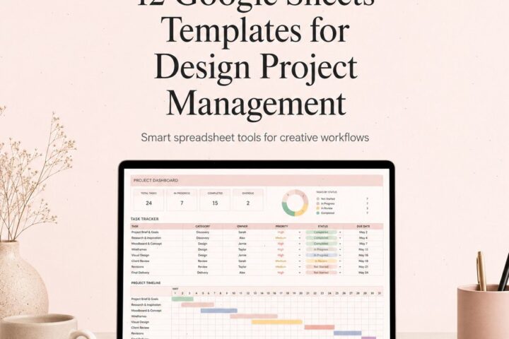 12 Google Sheets Templates for Design Project Mgt
