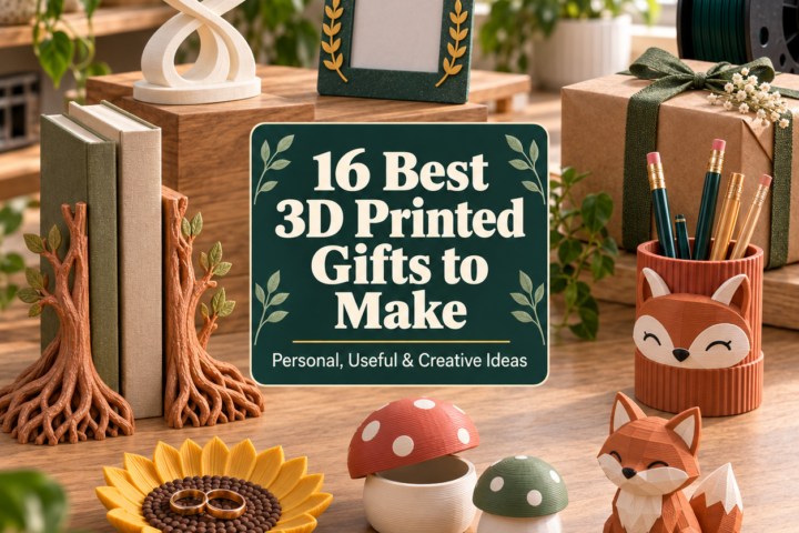 16 Best 3D Printed Gifts for Creative Handmade Surprises