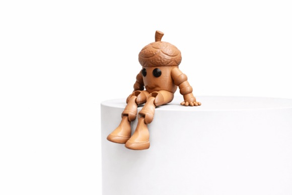 17 3D Printed Products to Sell at Craft Fairs for Profit 16 3D printed Acorn Buddy character for autumn decor โ 3D printed products
