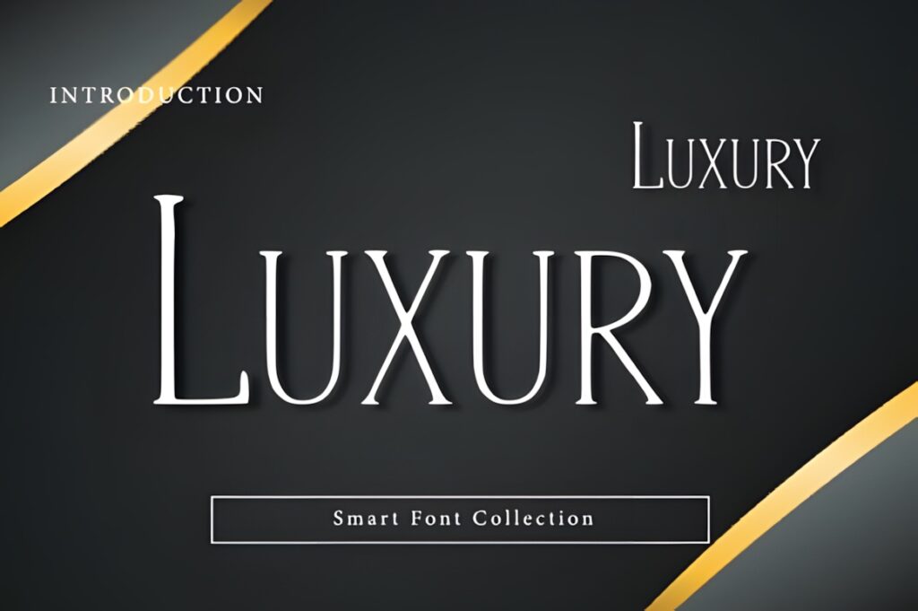 Best fonts for editorial design projects — 35 Picks 10 Luxury font style showcasing tall, graceful serif letters for fonts for editorial design projects